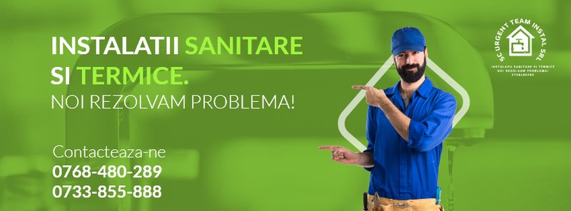 Urgent Team Install - Instalatii sanitare si termice